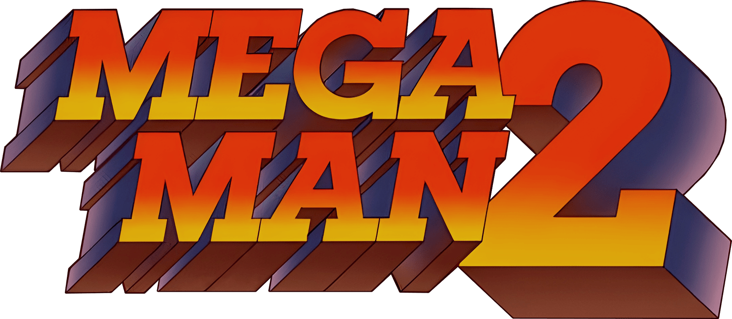 Mega Man 2 logo for NES